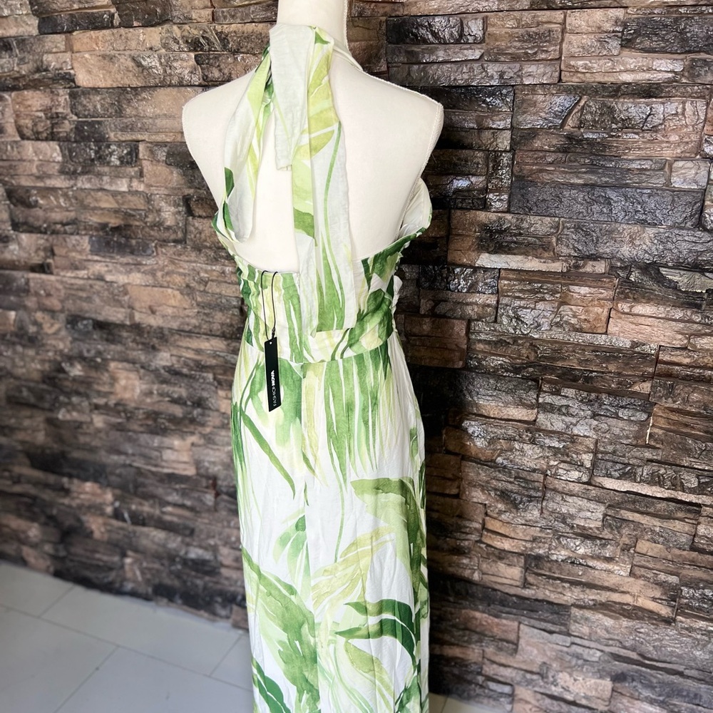 Fashion Nova Leafy Green Maxi Dress - Picture 11 of 12